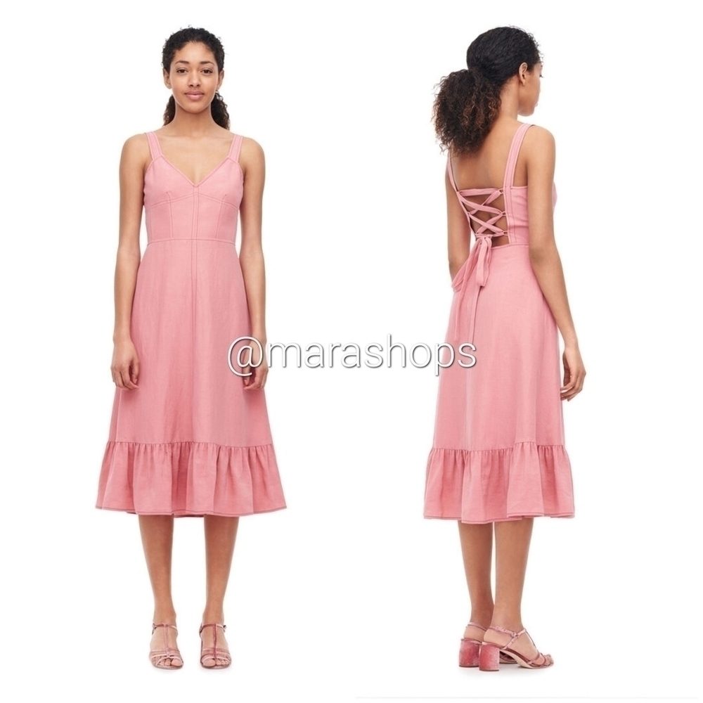 Rebecca Taylor Linen Slip Dress